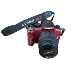 118012 動作未確認 Panasonic パナソニック ミラーレス一眼 DMC-G2 ワインレッド LUMIX ユニセックス