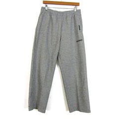 リーボック パンツ ボトムス ジャージ スポーツウエア 大きいサイズ メンズ LLサイズ グレー Reebok 【中古】
