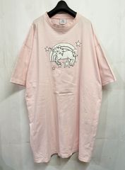 VETEMENT｜ヴェトモン Pink Magic Unicorn T-shirt In Baby マジック ユニコーン Tシャツ ベビー オーバーサイズ XL ピンク UE63TR101P