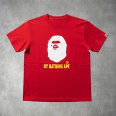 A BATHING APE BAPE エイプ ベイプ サル 猿 プリント Tシャツ 0-100-1247