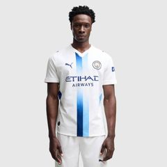 【送料無料・匿名配送】Puma プーマ マンチェスター・シティ 26/27 公式 サード シャツ 白 青 AIデザイン ULTRAWEAVE オーセンティック 新品 正規品