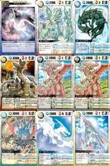 EG93 ドラゴンドライブ カードゲーム カード まとめ ドラゴンパーツ ドラゴンカード 地 ドラゴンカード 水 ドラゴンカード 甲 ドラゴンカード 風 ドラゴンカード 雷 ドラゴンカード 光 ブラストフィン クレイロビン 9枚