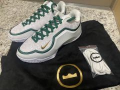 ナイキ 26.5 レブロン 23 バスケ シューズ 靴 バッシュ 白 緑 - メルカリ