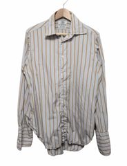 70s 英国製 Howie & Hudson ハウイー＆ハドソン JERMYN STREET ストライプ 長袖シャツ 15 1/2 39cm