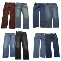古着卸 まとめ売り リーバイス 501 デニムパンツ 8枚セット ( メンズ 38 ) ストレート　ボタンフライ デッドストック 中古 古着 NG6113
