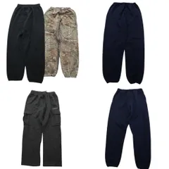 古着卸 まとめ売り スウェット パンツ 5枚セット ( メンズ S/M/L ) イージーパンツ カーゴ AND1 リアルツリー柄 中古 古着 NG6258