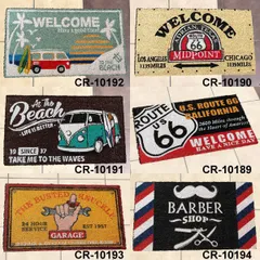 玄関マット コイヤーマット ココヤシマット 滑りにくい【70×40cm】 USA 2703