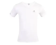 BANDEL(バンデル) VネックTシャツ ホワイト Sサイズ