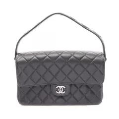 シャネル CHANEL ハンドバッグ マトラッセ ダブルフェイス ブラック キャビアスキン(グレインドカーフ) マトラッセ ダブルフェイス ハンドバッグ レディース