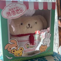 韓国限定 レア商品 ポムポムプリン ポップアップ ぬいぐるみ シェフ 韓国限定 レア商品 ポムポムプリン ポップアップ ぬいぐるみ シェフ