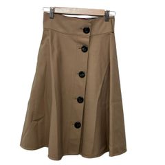 BLUE LABEL CRESTBRIDGE(ブルーレーベルクレストブリッジ) ロングスカート サイズ36 S レディース美品  - ベージュ