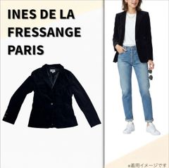 INES DE LA FRESSANGE PARIS （イネス・ド・ラ・フレサンジユ） UNIQLO ユニクロ  テーラードジャケット フランネル