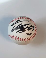 ヤクルトスワローズ オスナ 直筆サインボール 神宮球場投げ入れ - メルカリ