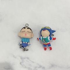 クレヨンしんちゃん つまんでつなげてますこっと 2 しんちゃん アクション仮面 2体セット
