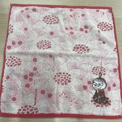 MOOMIN ムーミン リトルミイ タオルハンカチ ハンカチ 中古
