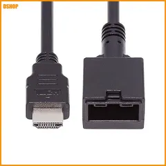 【即納】送料無料★xiwai HDMI 1.4 4K タイプA オス - タイプEメス オーディオビデオケーブル 自動車接続シス