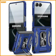 【送料無料】送料無料★PNEWQNE Galaxy Z Flip7 5G 用ケース リング付き 衝撃吸収 耐衝撃 スタンド機能 米軍