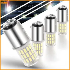 送料無料★S25 LED ダブル球 ホワイト 1157 12v21 5w led BAY15D 12V-24V車用 LE セール