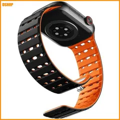 送料無料★[Bandletic]アップルウォッチ用のバンド シリコン マグネット-夏 蒸れない スポーツバンド 42mm アウトレット