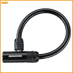 【期間限定】送料無料★ブリヂストン(BRIDGESTONE) アルロック ショート 自転車 鍵 ワイヤーロック ブラック Φ12×3