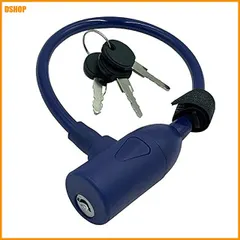 送料無料★GORIN 自転車 鍵 ロック バッテリーロック 30S φ8mm/面ファスナー付 ブルー G-230W セール