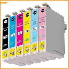 送料無料★IC6CL50 エプソン 用 インク IC50 風船 Epson対応 互換インクカートリッジ (ICBK50 ｜在庫あり