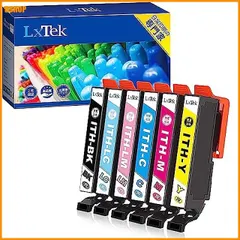 【即納】送料無料★LxTek ITH-6CL 6本セット エプソン用 インク イチョウ Epson用 いちょう ep-710a 