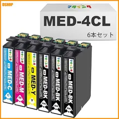 【送料無料】送料無料★マタインク MED-4CL めだまやき 6本セット エプソン 用 インク メダマヤキ EW-456A EW-0