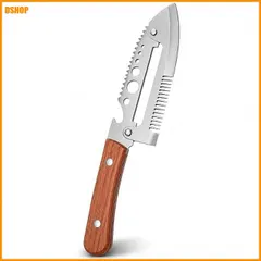 送料無料★【最新改良モデル】ピーラー 多機能 7in1 野菜皮むき器 千切り器 木製ハンドル 栓抜き 滑りにくい 皮むき 新着