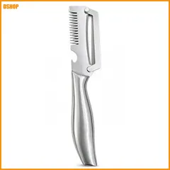 送料無料★新しいアップグレード 【多機能3in1ピーラー】野菜ピーラー 皮むき器 栓抜き 千切りスライサー ステンレス刃 セール