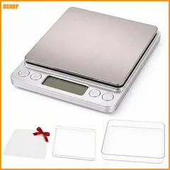 送料無料★NOSAME キッチンスケール デジタルはかり PPスクレーパー付き 料理 お菓子作り用 0.1g/3000g アウトレット