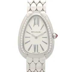 ブルガリ BVLGARI 腕時計 セルペンティ セドゥットーリ ダイヤベゼル 103361 シルバー ステンレススチール ダイヤモンド セルペンティ セドゥットーリ ダイヤベゼル