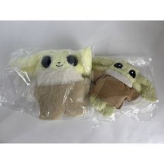 新品・2個セット】グローグー ふわふわマスコットポーチ＆チャーム