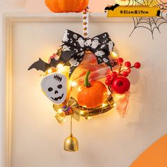 【新品】ハロウィン リース ドアリース パンプキン おばけ スカル 壁掛け 装飾 飾り ku1