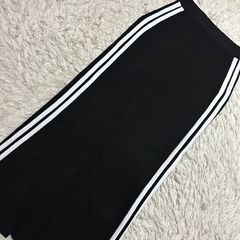 《良品》BLATE サイドラインタイトスカート ブラック カジュアル スリット