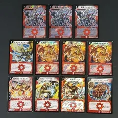 [東店50-4725-2609]デュエルマスターズ　訳あり　火文明　SR　１１枚セット