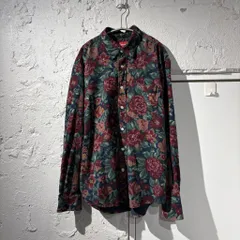 Supreme シュプリーム Digi Floral Corduroy Shirt デジタルフラワー柄コーデュロイシャツ マルチカラー size:S【表参道B09】