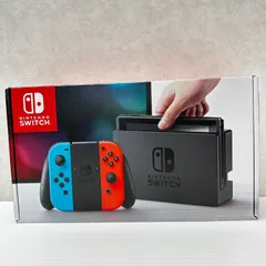 Nintendo Switch Joy-Con (L) ネオンブルー/ (R) ネオンレッド 中古品 smghsw099545