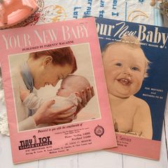 ヴィンテージ絵本 ヴィクトリアン Toy Book ミニ絵本 2冊セット Baby's