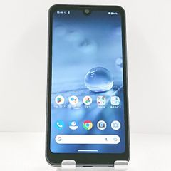 中古 箱無）SHARP AQUOS wish3 A302SH 本体 グリーン - メルカリ