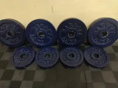 ［ブランド不明］ペイントプレートセット　2.5kg 1.25kg 各4枚