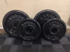 ［ブランド不明］ペイントプレートセット　2.5kg 1.25kg 各2枚