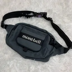 希少モデルビンテージ　mont-bell モンベルボディバッグ ウエストポーチ 旧ロゴ