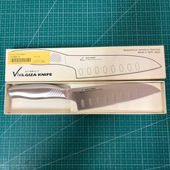 ☆新品未使用☆ビバライズ ギザ刃三徳包丁アシストグリップ＜16cm