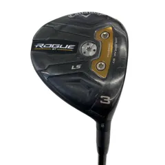 【中古】 キャロウェイ ROGUE ST LS 3W フェアウェイウッド FW 純正特注シャフト (フレックスX) メンズ 男性用 右利き 右用 Cランク ゴルフクラブ