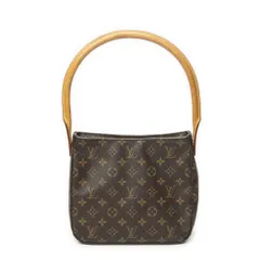 [中古] LOUIS VUITTON ルイヴィトンルーピング茶色モノグラムキャンバスAB