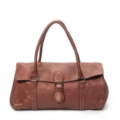 [中古] FENDI フェンディSelleria Linda トートテラコッタセレリアレザーA