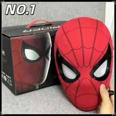 即納！3日発送！【Spider-Man Mask】可動式目 スパイダーマン マスク コスチューム 子供用 大人用 コスプレ ハロウィン Holloween 仮装 コスチューム 衣装 ヒーロー アメコミ cosplay