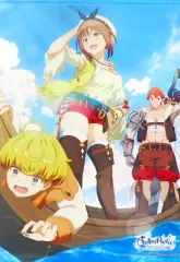 【中古】タペストリー 集合 B2タペストリー 「Blu-ray/DVD ライザのアトリエ ～常闇の女王と秘密の隠れ家～ 第3巻～第4巻」 ゲーマーズ連動購入特典