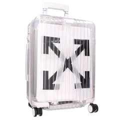 2026年最新】OFF-WHITE メンズ キャリーケースの人気アイテム - メルカリ
